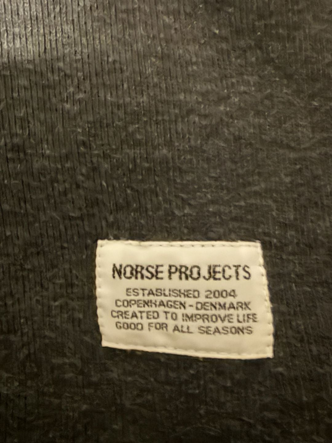 Norse Projects Sweatshirt Size M Gray Black Colorblock Crewneck 5