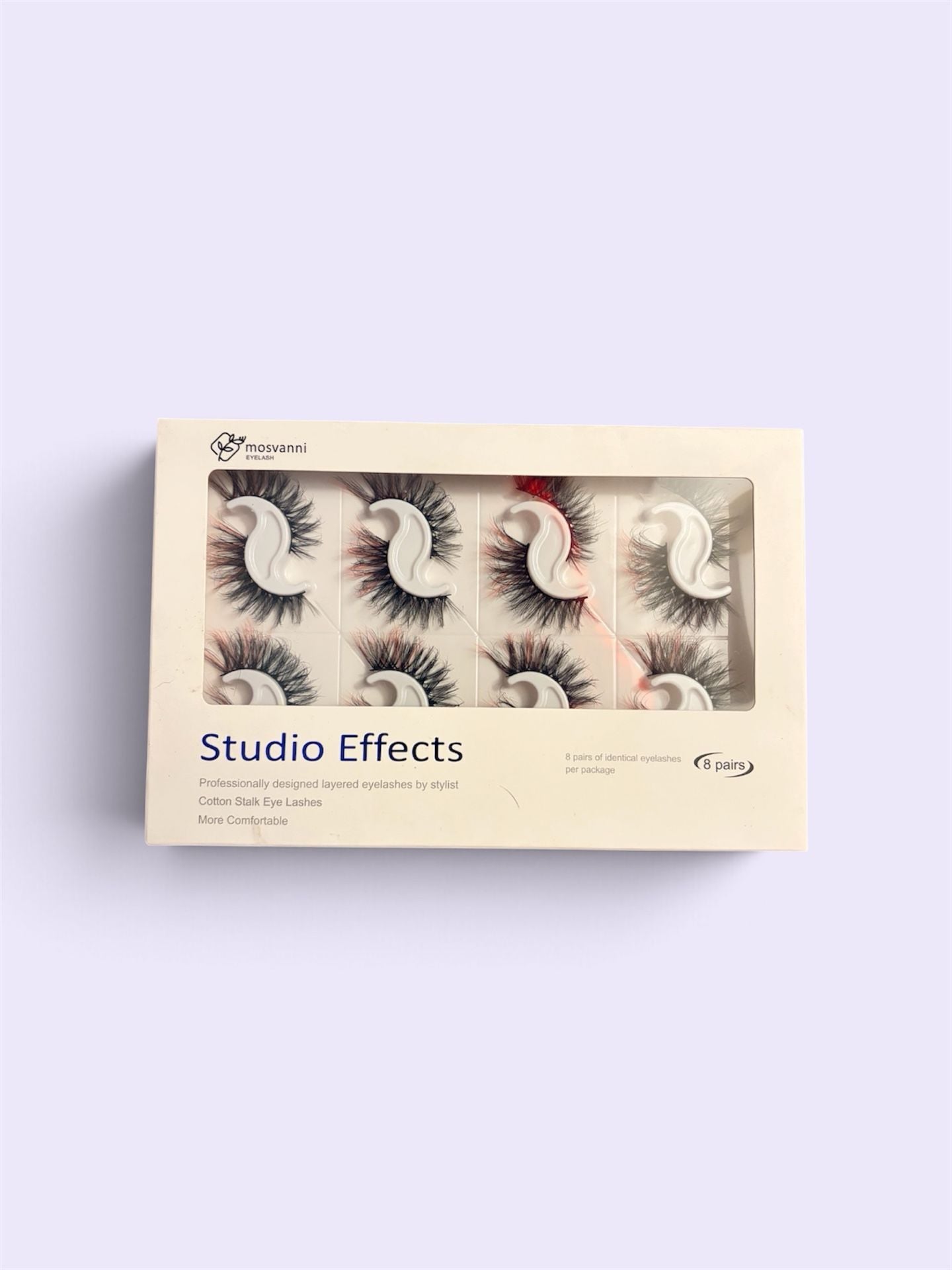 Mosvanni Studio Effects False Eyelashes 8 Pairs 1