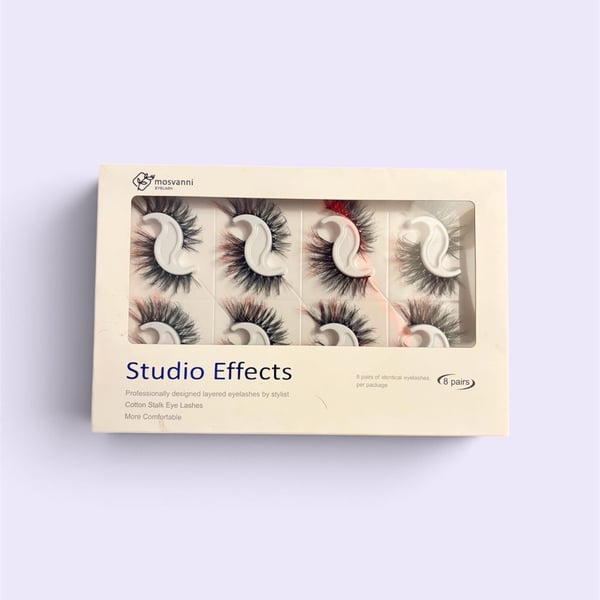 Mosvanni Studio Effects False Eyelashes 8 Pairs