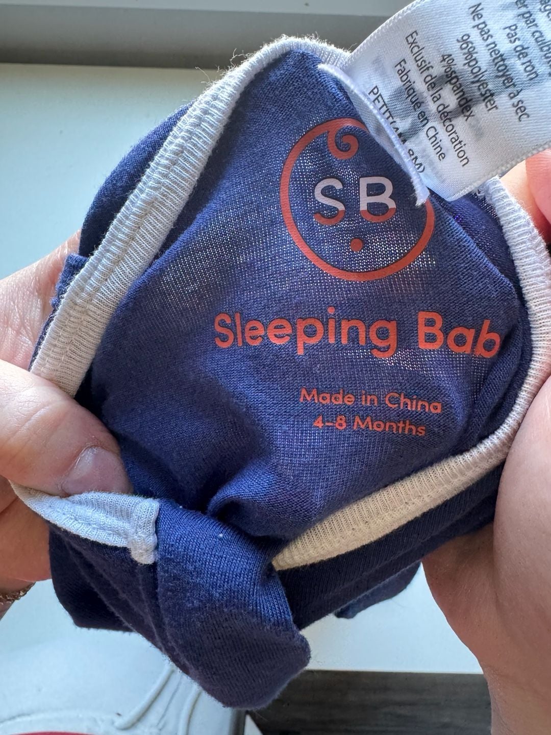 Sleeping Baby Zipadee-Zip Swaddle Size 4-8 Months 5