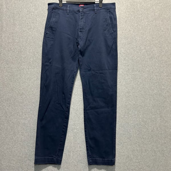Levi's Men’s Navy Blue XX Chino Standard Taper Stretch Pants Size 34x32
