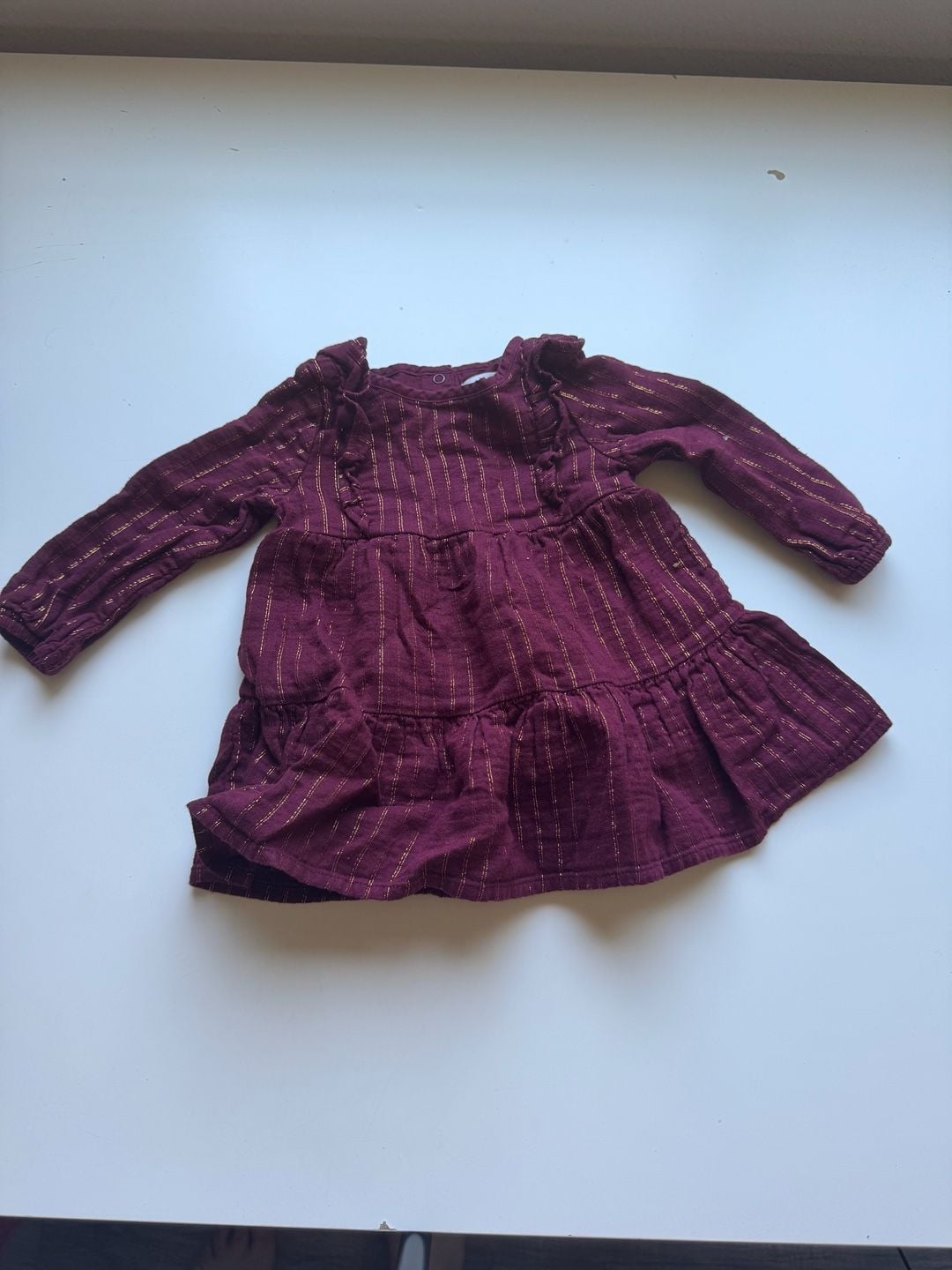 Cat & Jack Dress And Bloomer Set Size 6-9M 1