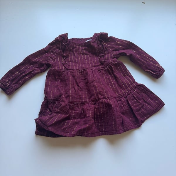 Cat & Jack Dress And Bloomer Set Size 6-9M