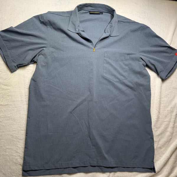 Apparel Collection McDonald's Employee Polo Size L Blue Uniform MC1320