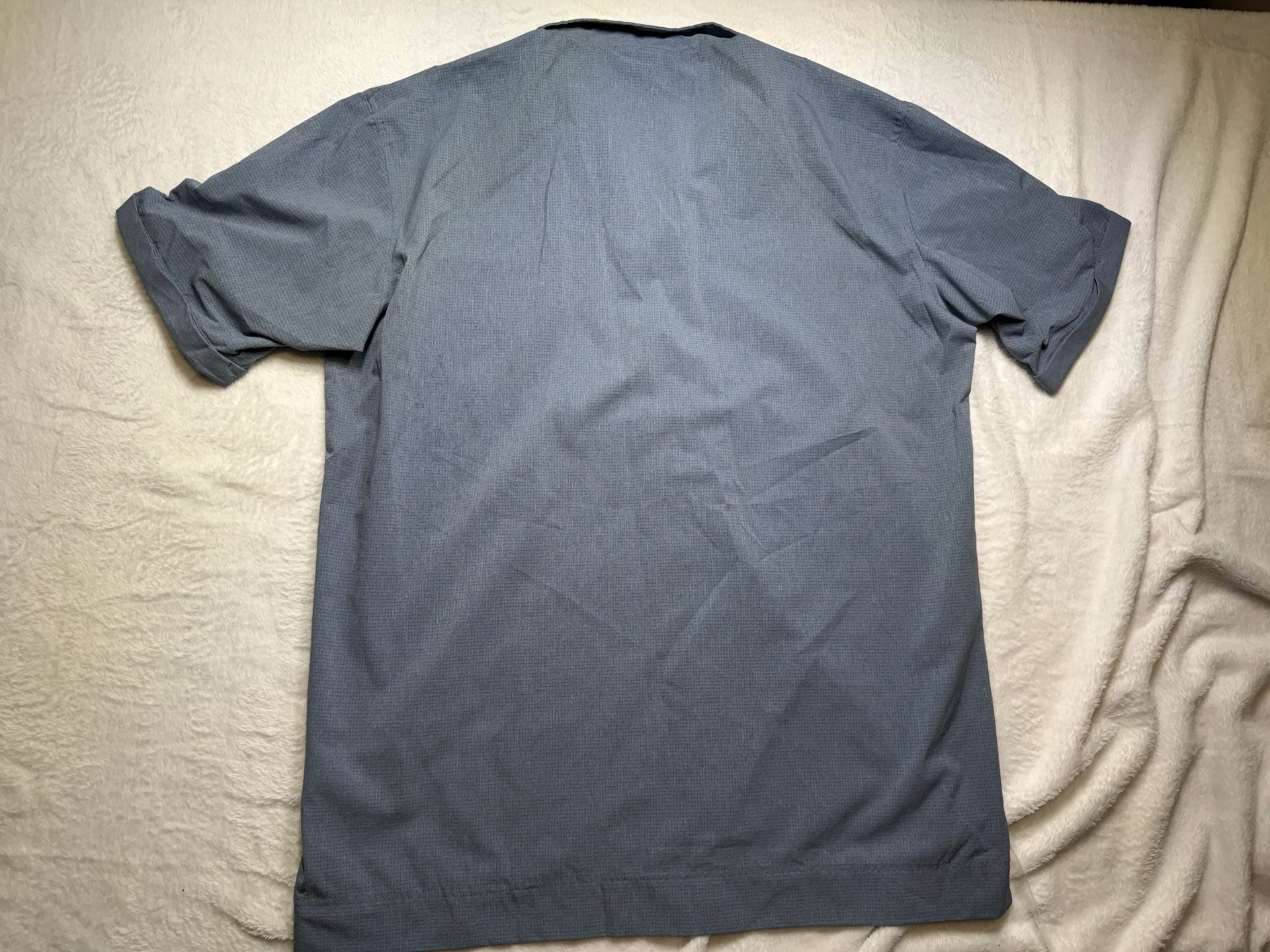 Apparel Collection McDonald's Employee Polo Size L Blue Uniform MC1320 3
