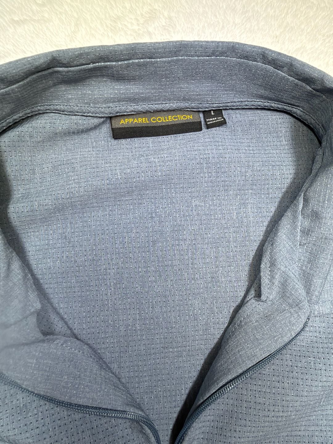 Apparel Collection McDonald's Employee Polo Size L Blue Uniform MC1320 4