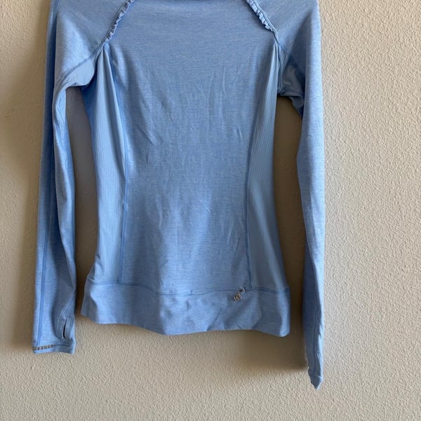Lululemon Swiftly Tech Long Sleeve Shirt 2.0 Size 4 Blue