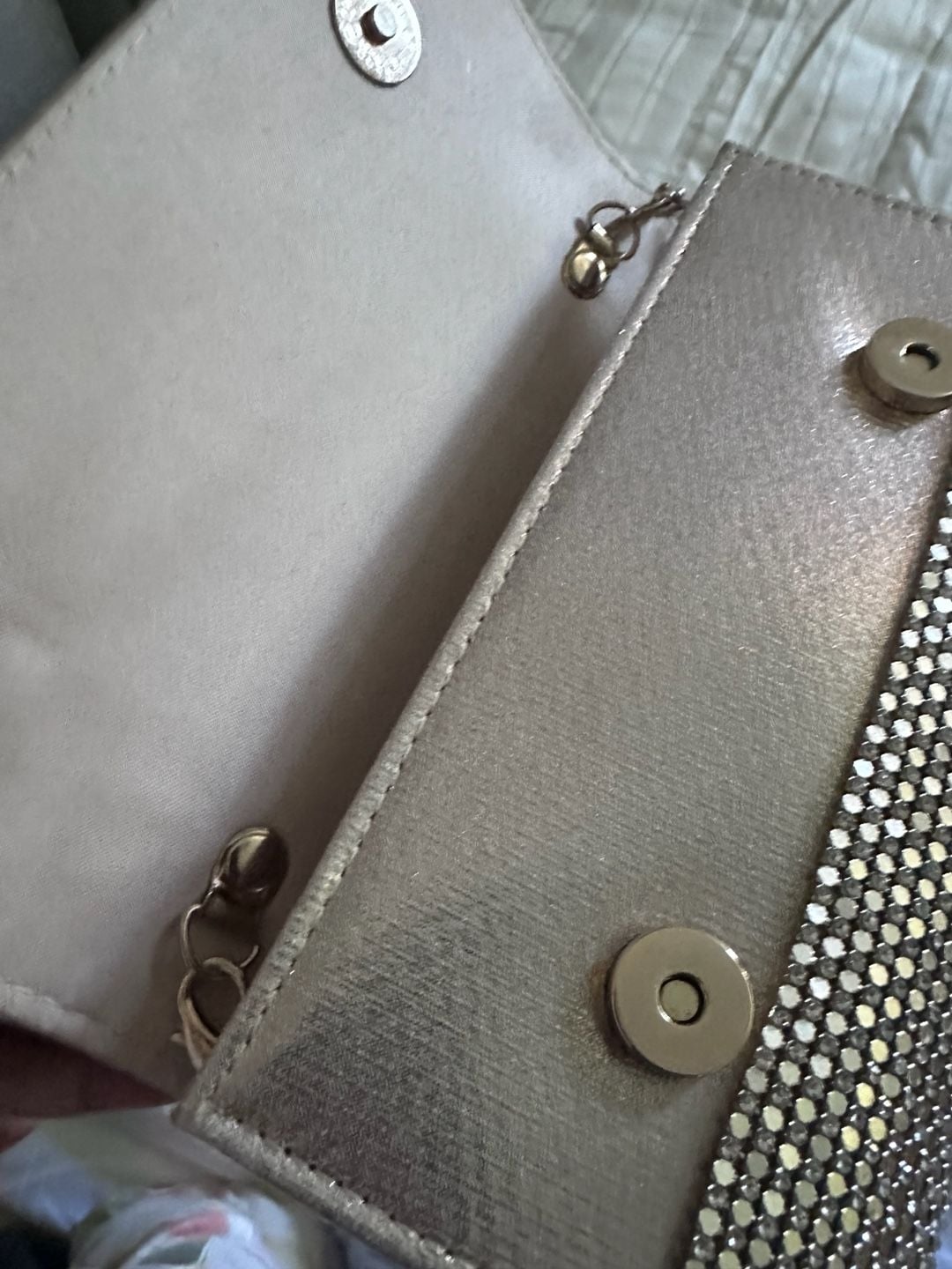 Starlet Rhinestone Embellished Evening Clutch Crossbody Bag 4