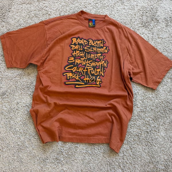 Rare Vintage Sun Sportswear Single Stitch Basketball Tee - “Ball Hog” 
