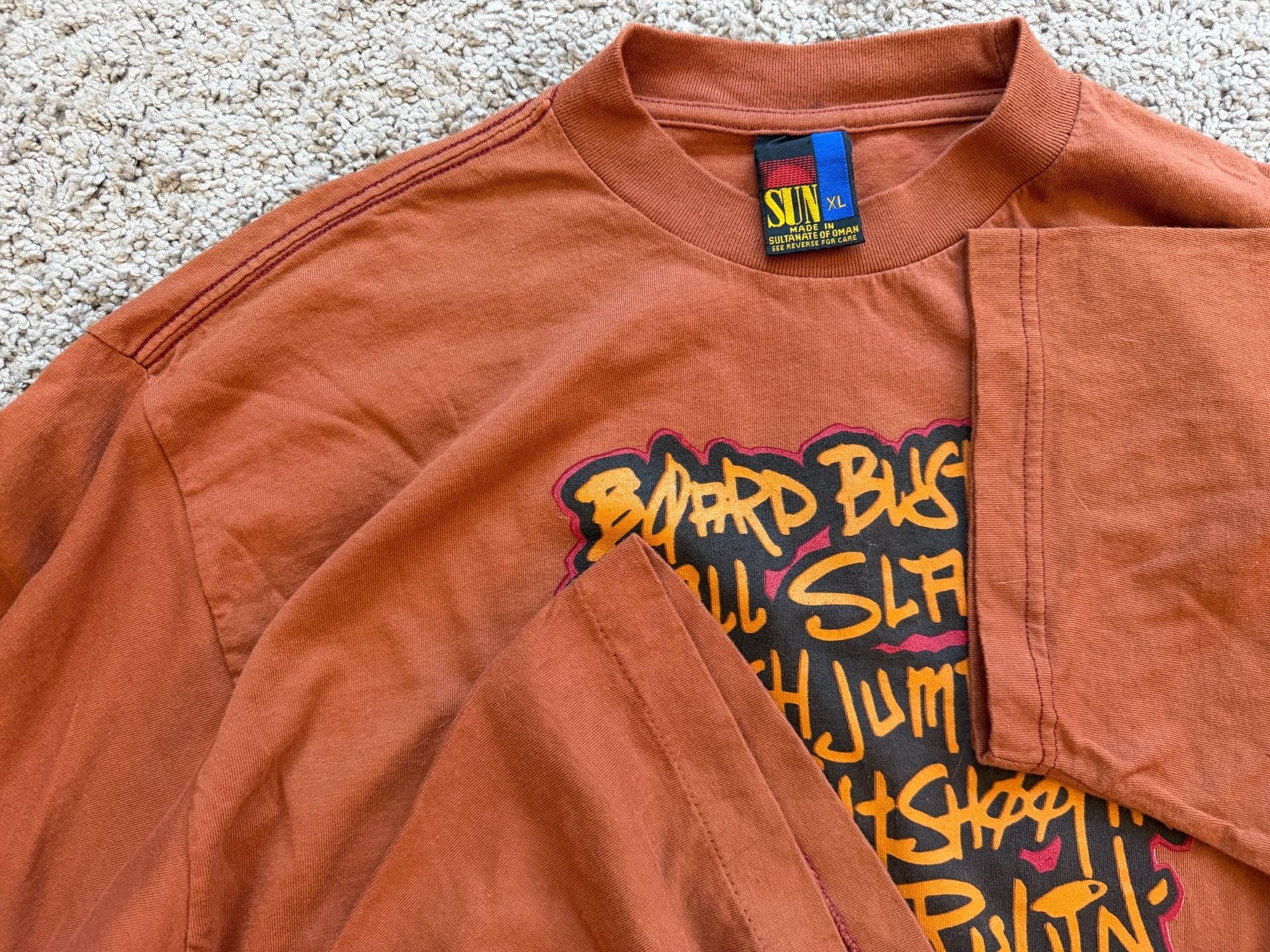 Rare Vintage Sun Sportswear Single Stitch Basketball Tee - “Ball Hog” 3
