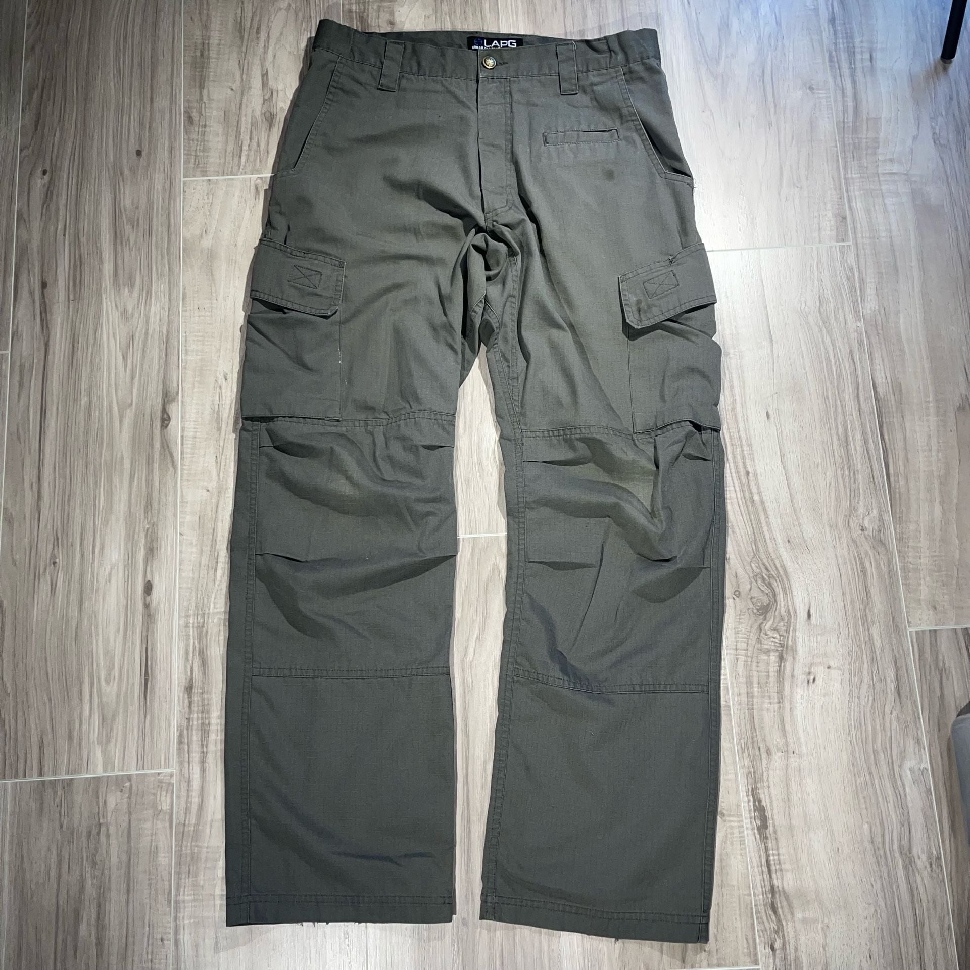 LAPG LA Police Gear Cargo Pants Green Tactical Workwear Grey 2