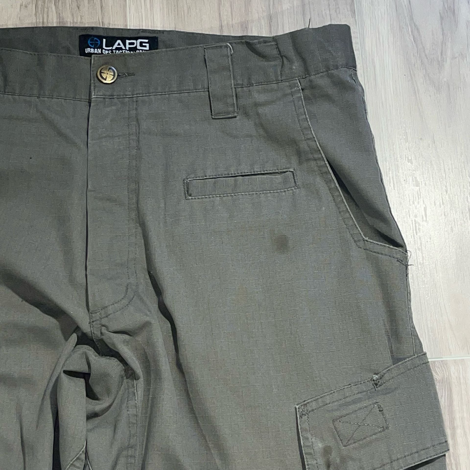 LAPG LA Police Gear Cargo Pants Green Tactical Workwear Grey 3