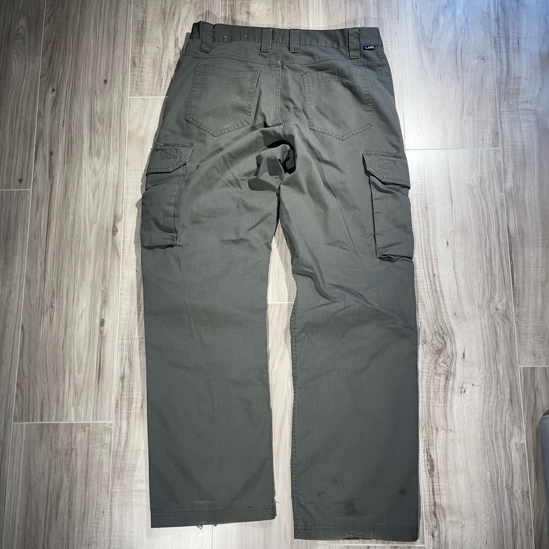 LAPG LA Police Gear Cargo Pants Green Tactical Workwear Grey 9