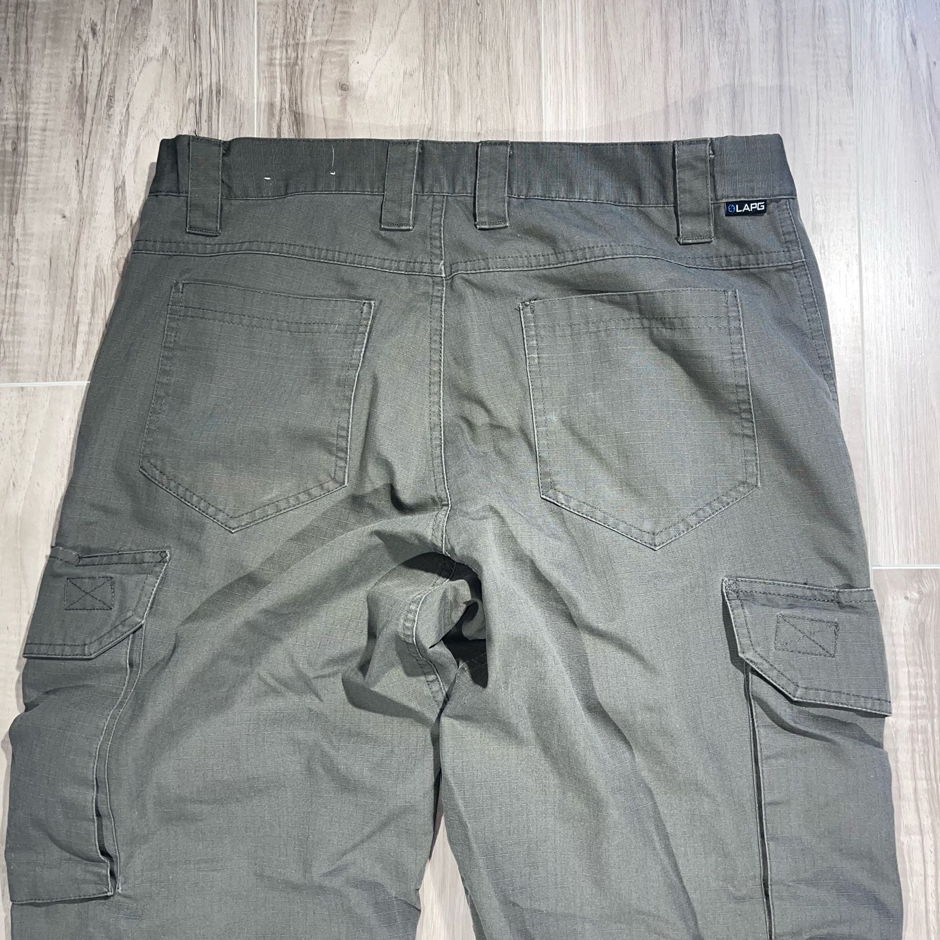 LAPG LA Police Gear Cargo Pants Green Tactical Workwear Grey 12
