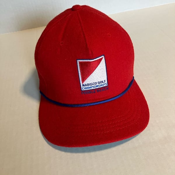 Vintage Pebble Beach Cali-fame 1988 Nabisco Golf Championships Snapback Hat
