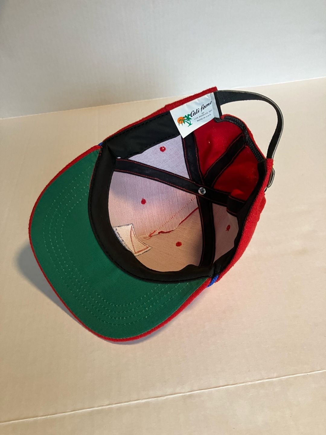 Vintage Pebble Beach Cali-fame 1988 Nabisco Golf Championships Snapback Hat 6
