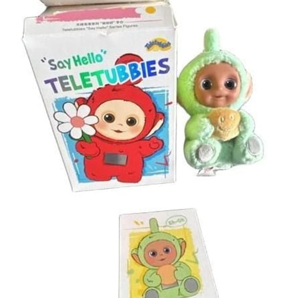 POP MART Teletubbies Say Hello Series Dipsy's Coconut Toast Plush Pendant
