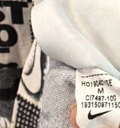 Nike Just Do It All Over Print T-Shirt Size M 5