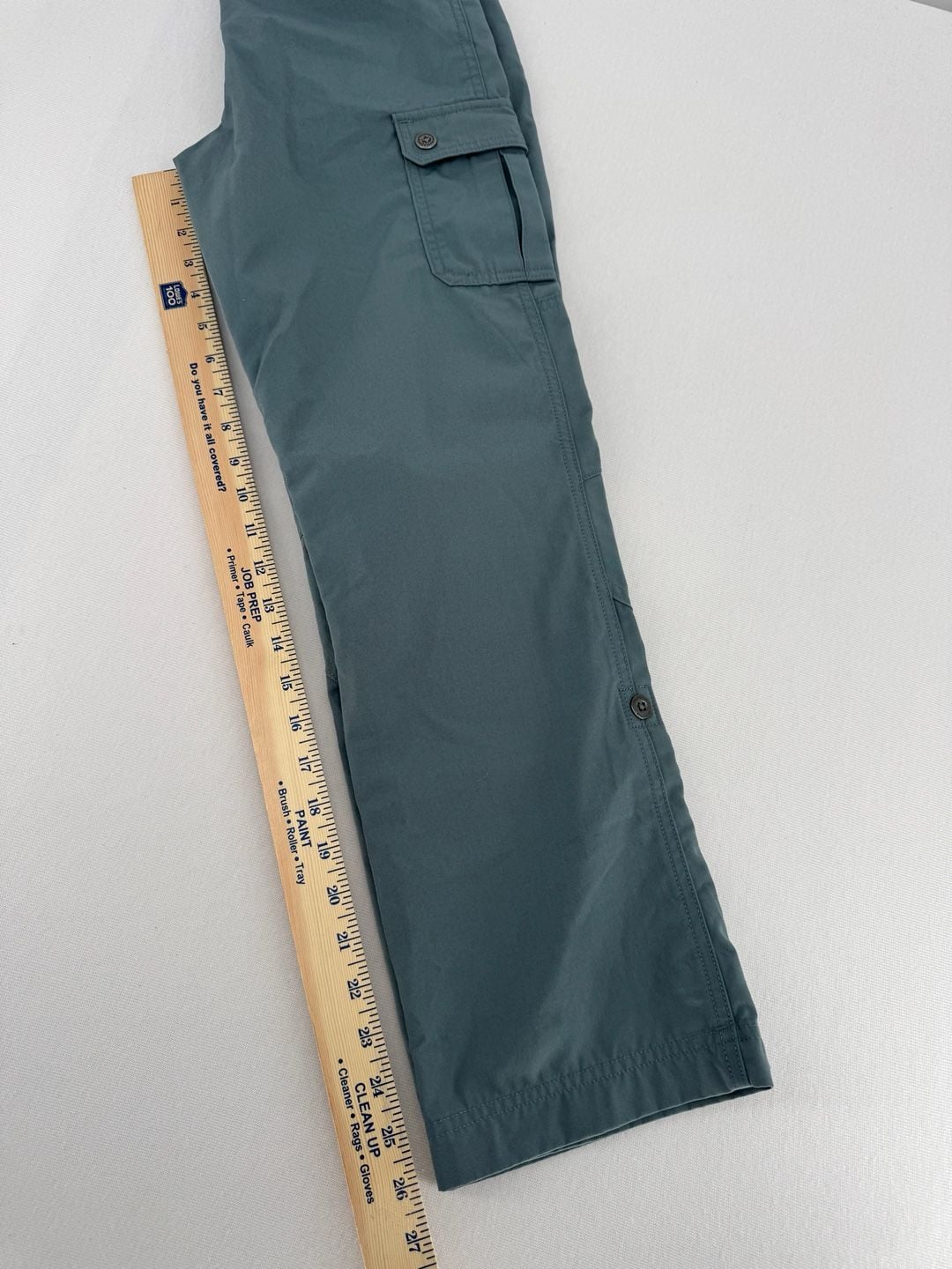 Patagonia Kids Nomader Pants Size L Blue Cargo Hiking 9
