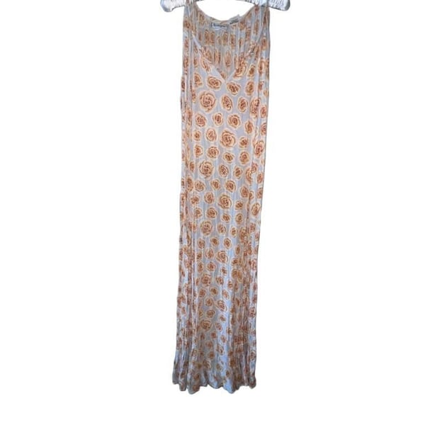 Nostalgia Maxi Dress Size M Rose Print