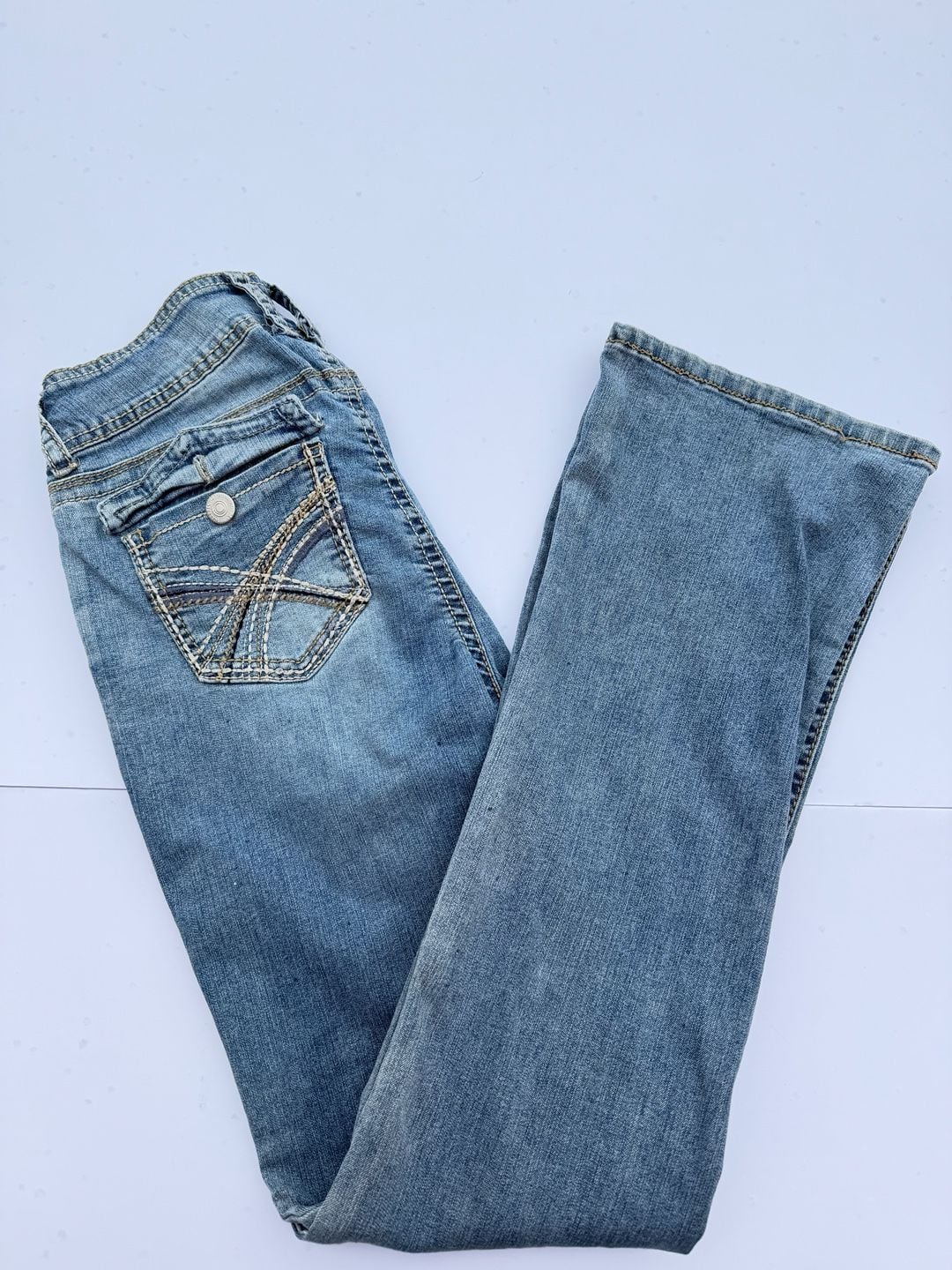 Rock & Roll Denim Women's Mid Rise Bootcut Jean — , 2