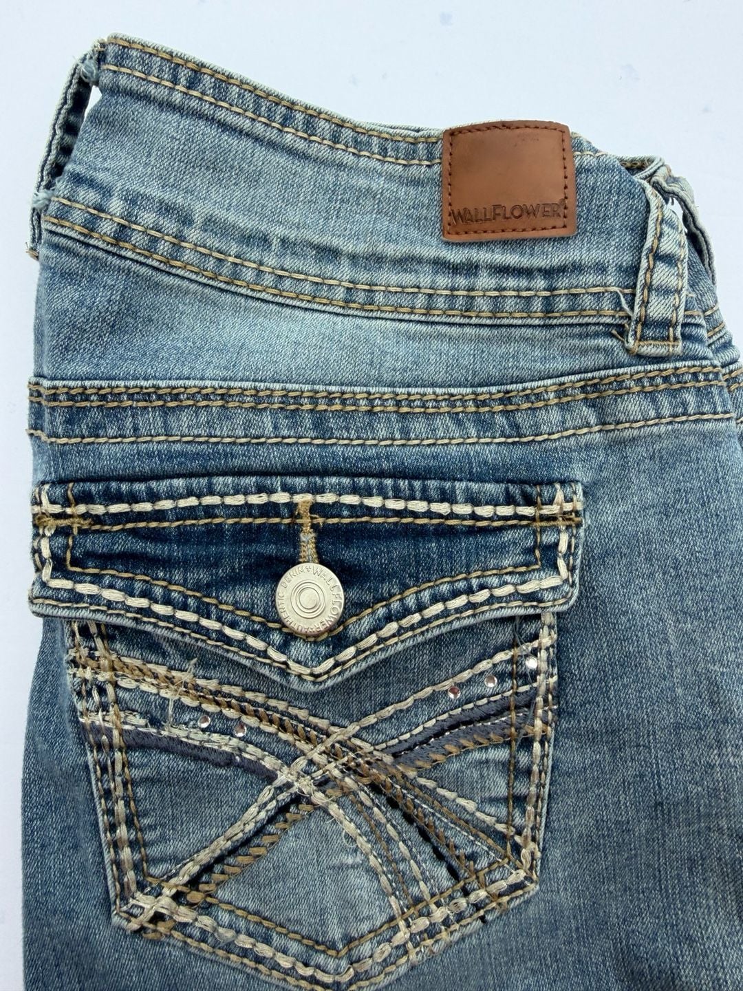 Rock & Roll Denim Women's Mid Rise Bootcut Jean — , 4