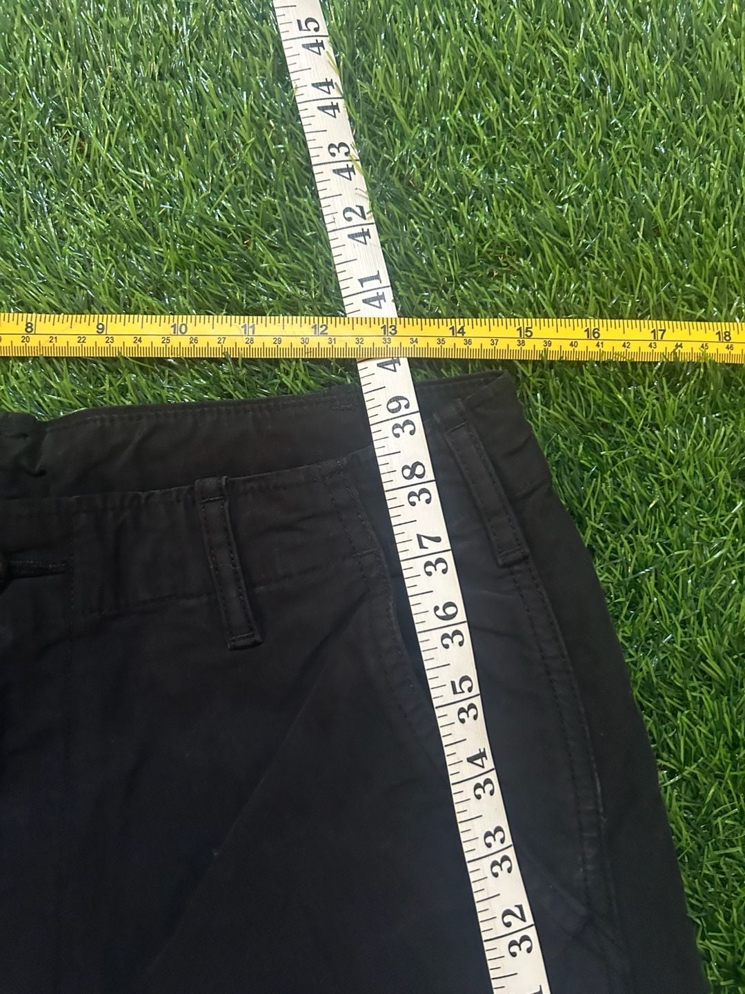 UNIQLO Men's Black Cargo Pants Size S Cotton Spandex 5