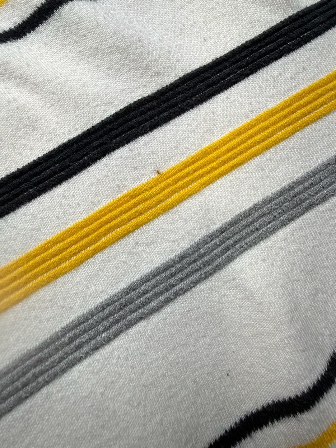 Ecko Unltd Striped Polo Shirt Size XL White Black Yellow
0016 9