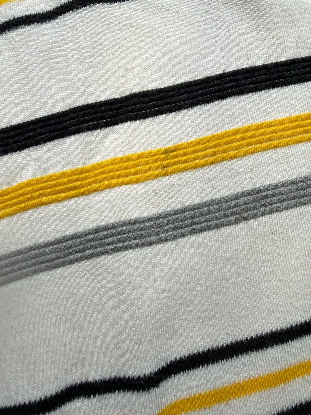 Ecko Unltd Striped Polo Shirt Size XL White Black Yellow
0016 10