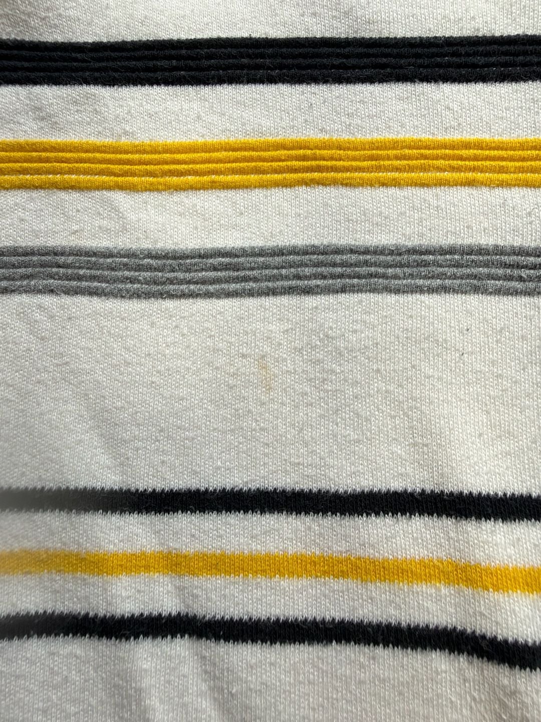Ecko Unltd Striped Polo Shirt Size XL White Black Yellow
0016 12
