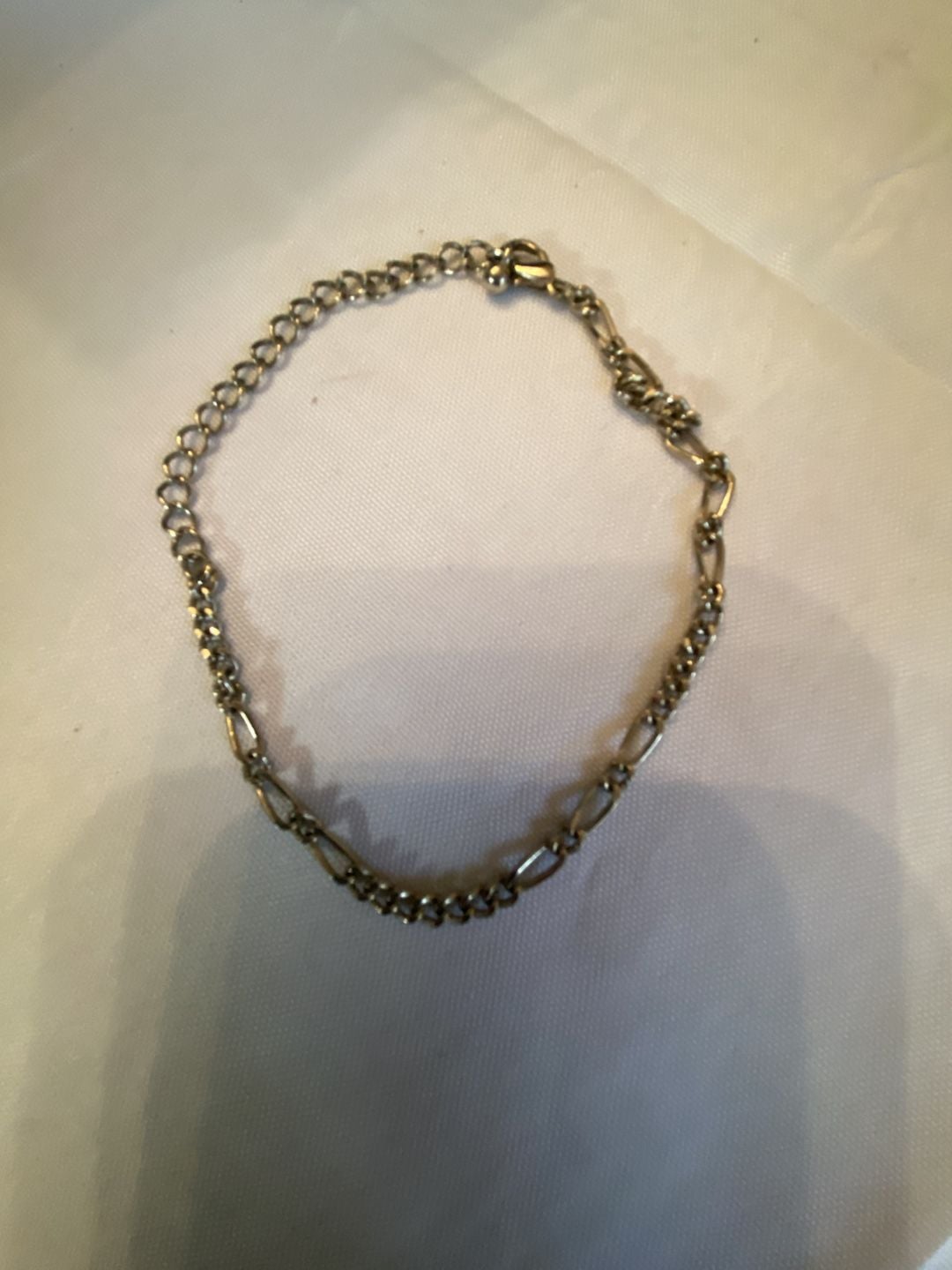 Vintage Gold Tone Link Chain Bracelet 3