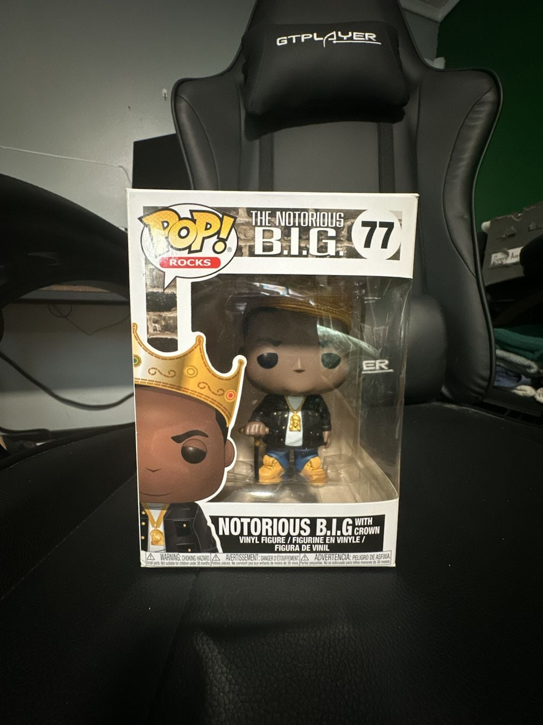 Funko Pop Rocks The Notorious B.I.G. With Crown Vinyl Figure 77 1