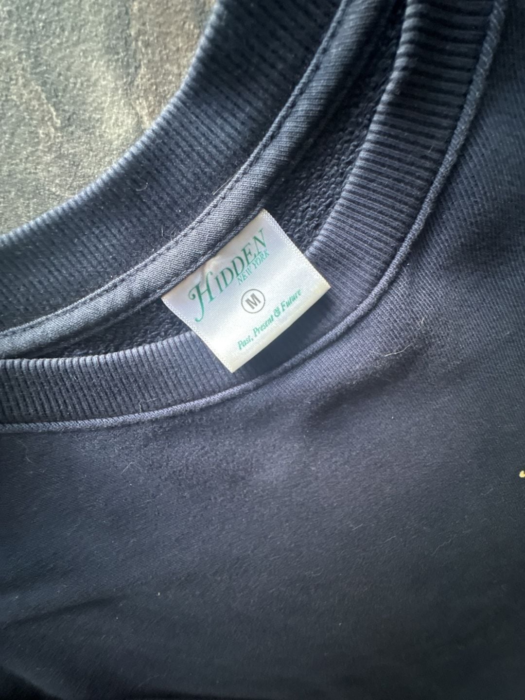 Hidden NY Lily Pad Crewneck Navy Men's - FW21 - US 3