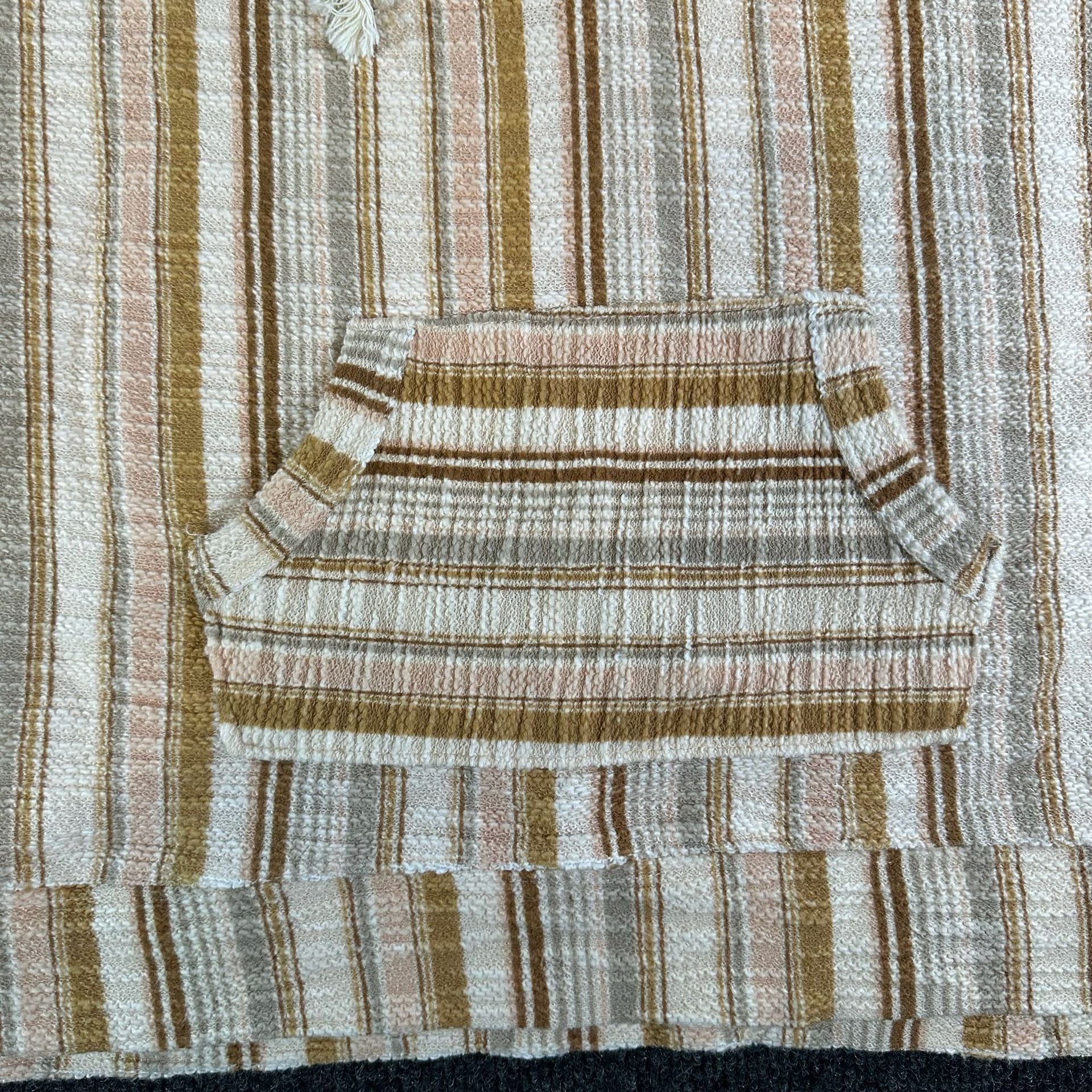 SO Striped Pullover Hoodie Size S Lace Up Pocket 6