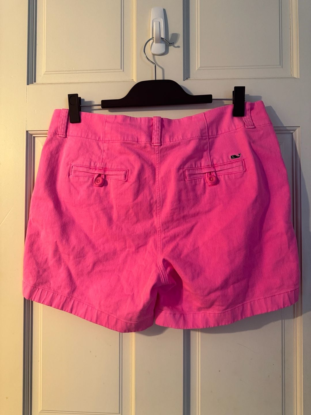 NWOT Vineyard Vines Every Day Shorts Size 8 Pink Herringbone 3