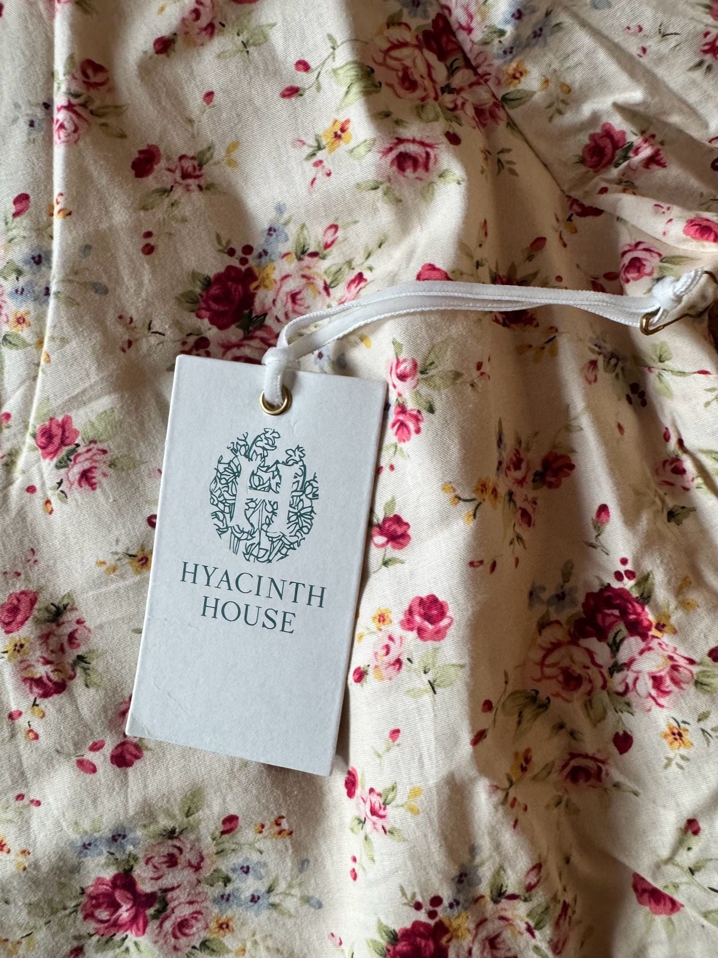 NWT Hyacinth House Ava Floral Peplum Blouse Size M 3