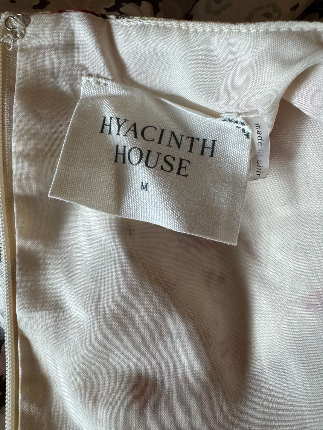 NWT Hyacinth House Ava Floral Peplum Blouse Size M 5