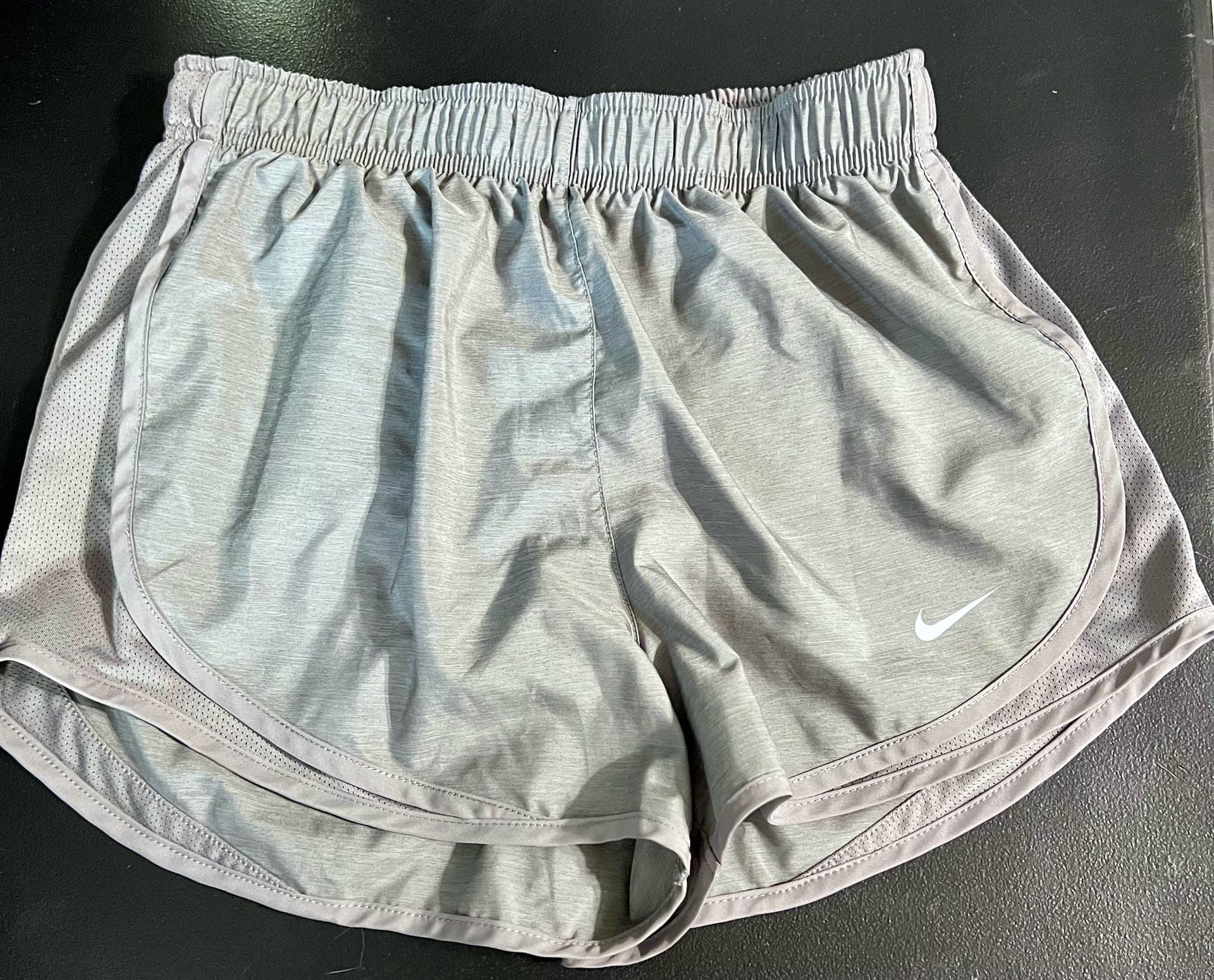 Nike Tempo Running Shorts Size S Gray Dri-Fit Athletic 1