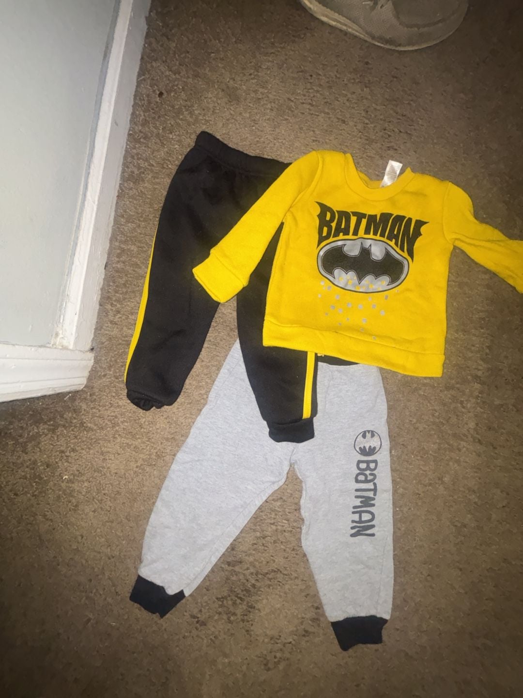 Batman Fleece Sweatshirt And Pants Set 12 months 1