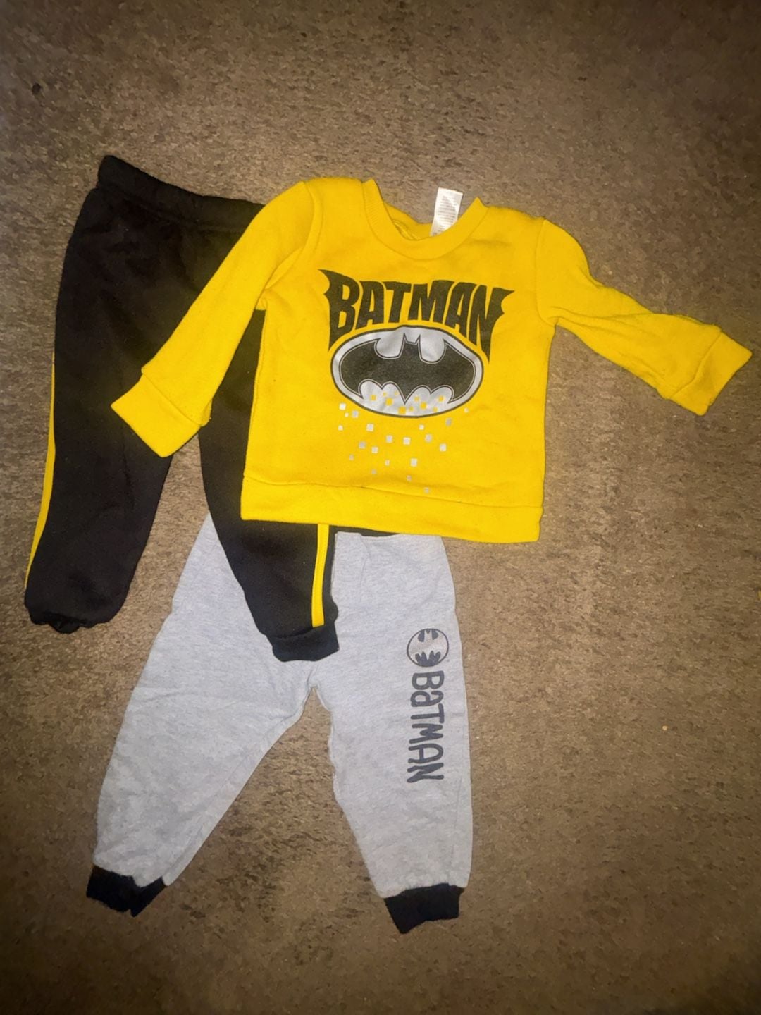 Batman Fleece Sweatshirt And Pants Set 12 months 3