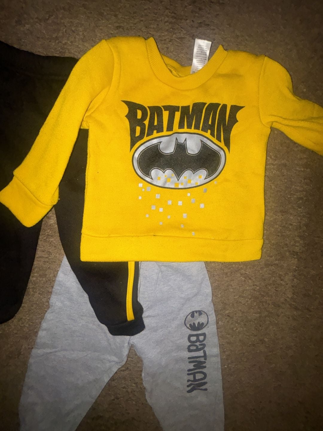 Batman Fleece Sweatshirt And Pants Set 12 months 4
