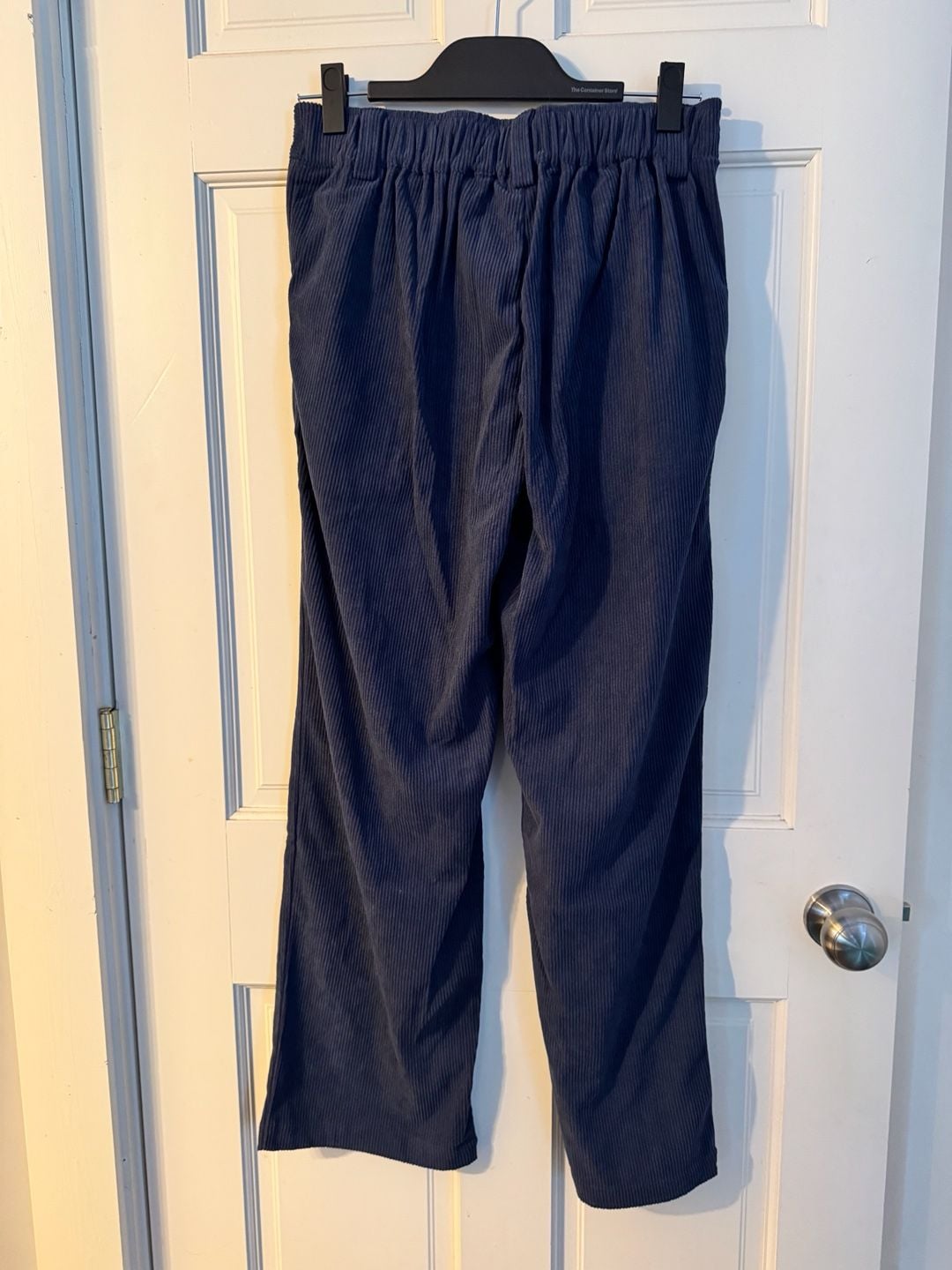 NWT Women’s Halara AuraCord Cloud Corduroy Pants Size M Navy Blue 3