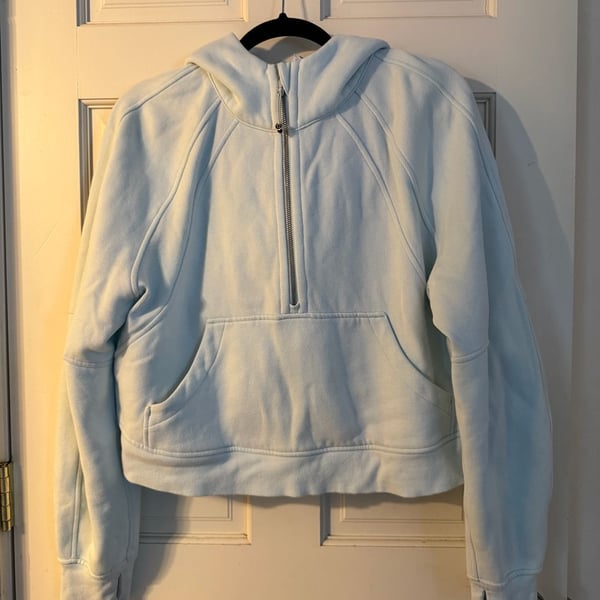 EUC Lululemon Scuba Oversized Funnel Neck Half Zip Size M/L