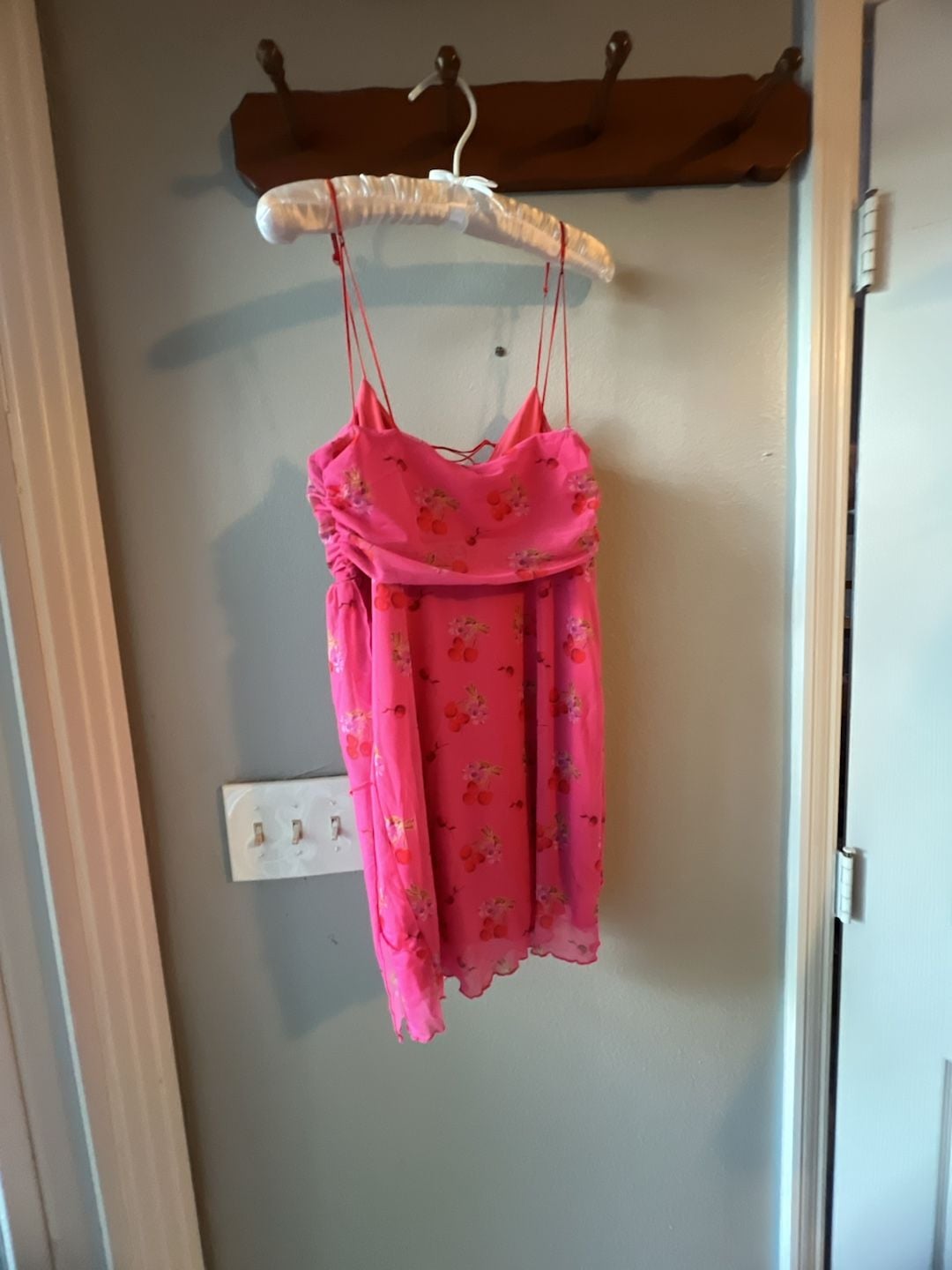 Urban Outfitters Bright Side Lace Up Mini Dress Size M 6