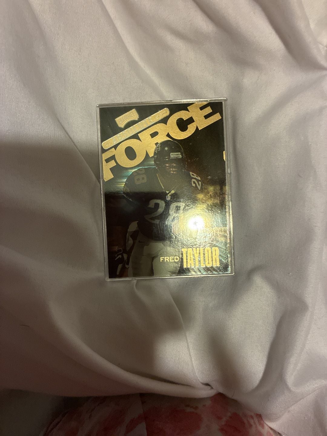 Playoff Absolute SSD Fred Taylor Force Trading Card 1