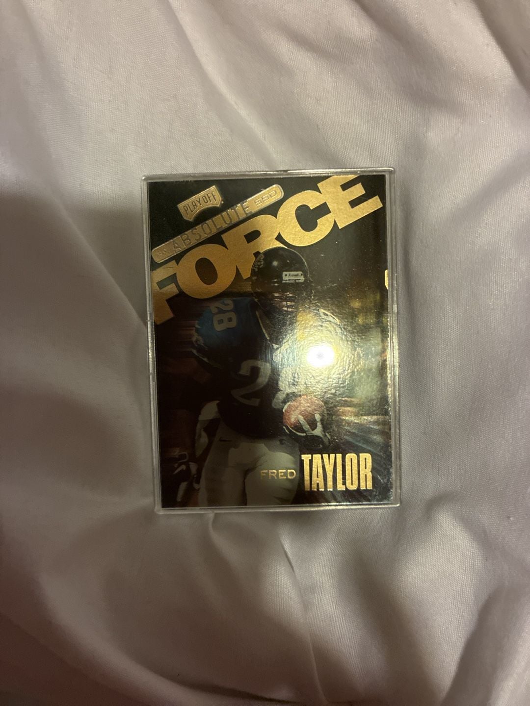 Playoff Absolute SSD Fred Taylor Force Trading Card 2