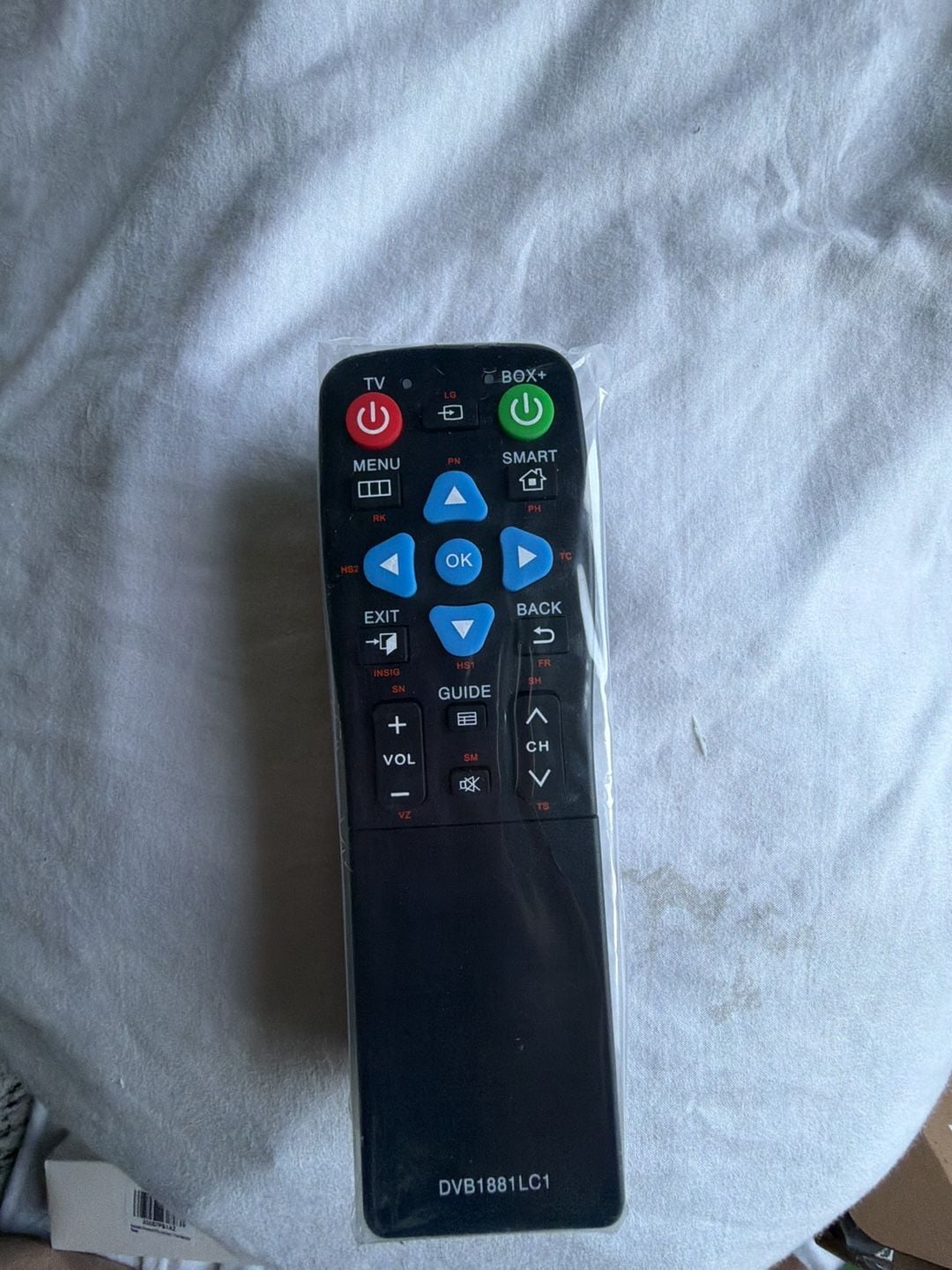 DVB1881LC Big Button Remote Control for Seniors 1