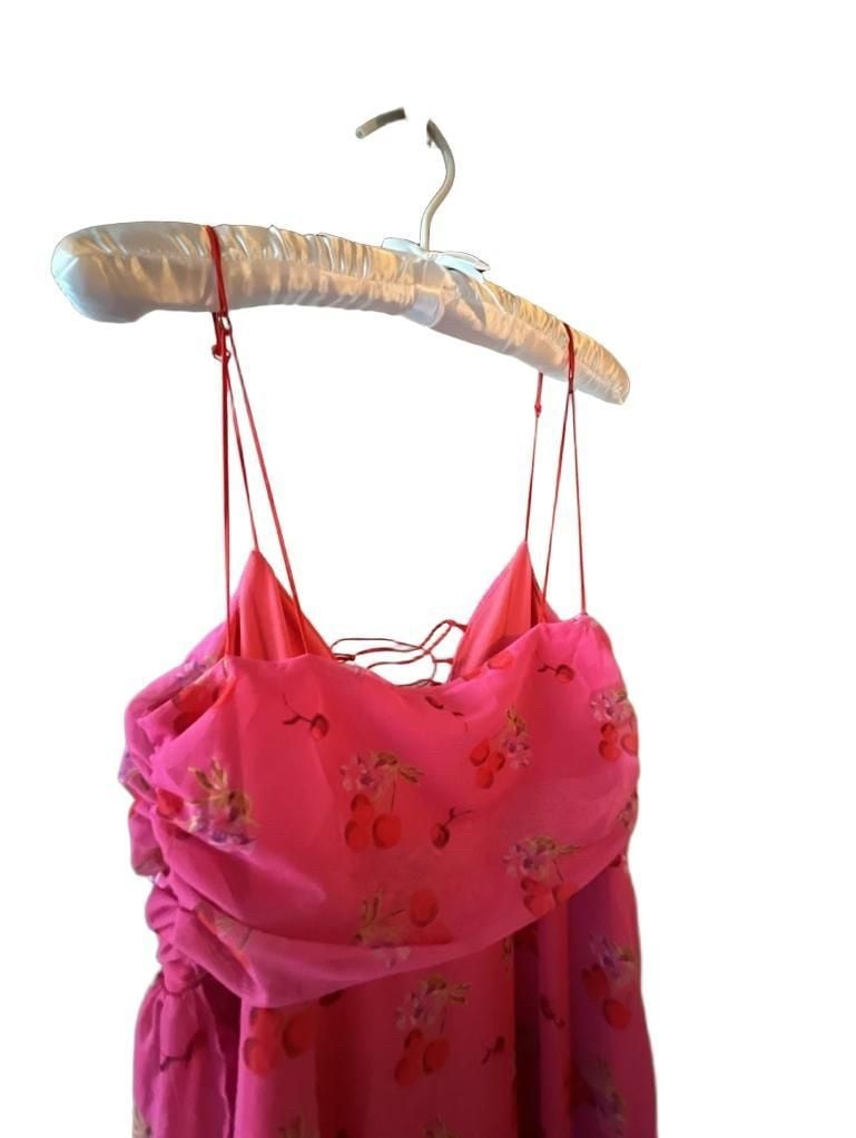 Urban Outfitters Bright Side Lace Up Mini Dress Size M 5
