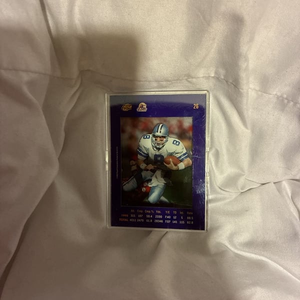 1999 Playoff Absolute SSD Troy Aikman Football Card #26