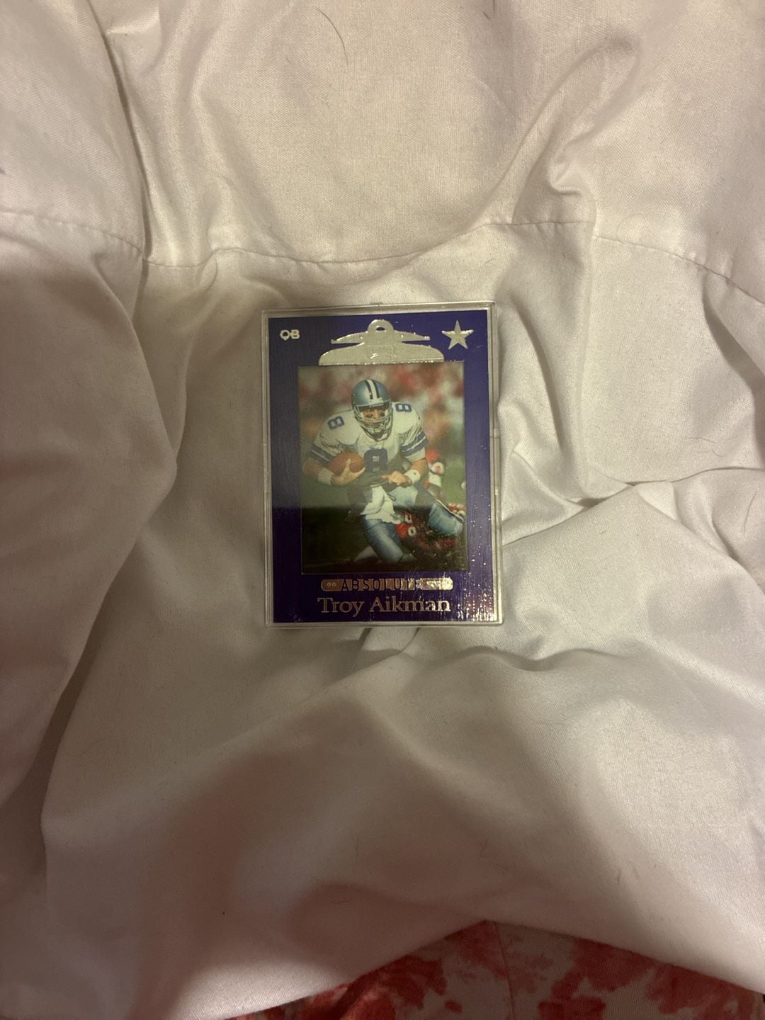 1999 Playoff Absolute SSD Troy Aikman Football Card #26 3